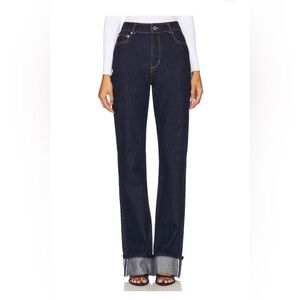 SER.O.YA Dark Indigo Straight-Leg Jeans